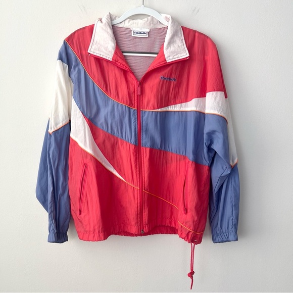 Vintage Reebok Windbreaker Rain Jacket - Picture 1 of 6
